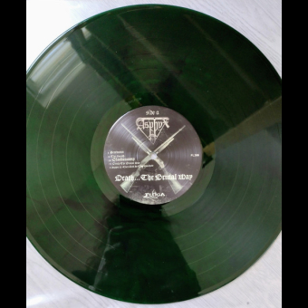 ASPHYX Death...The Brutal Way LP GREEN MARBLE [VINYL 12